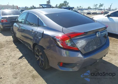 2019 Honda Civic Sport из США, поврежденный, VIN 2HGFC2F87KH534574